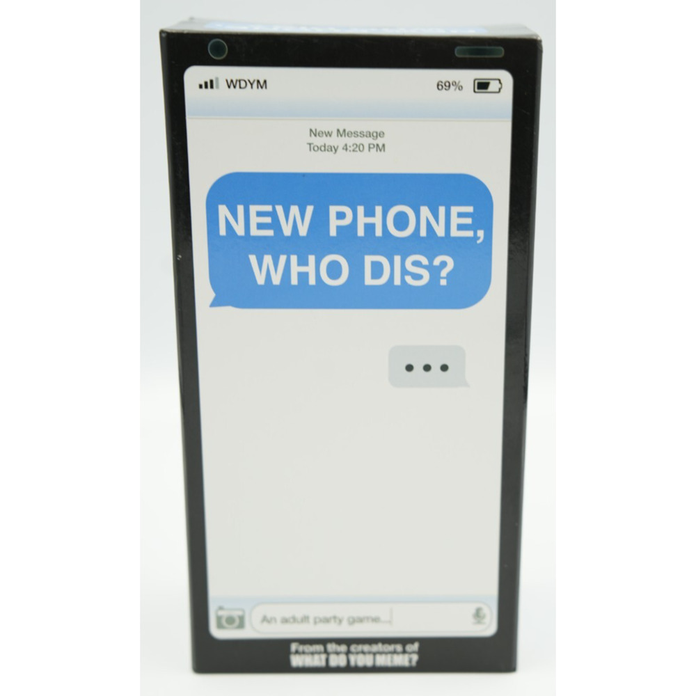 What Do You Meme? New Phone, Who Dis? Party‎ Game - 68833